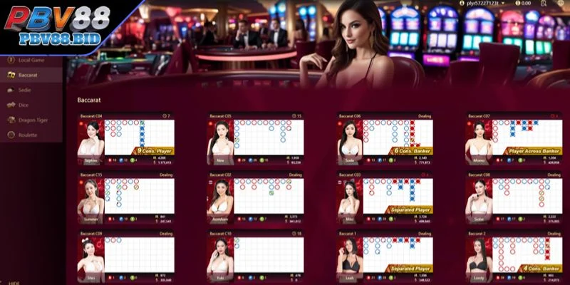 Khám phá tựa game đỉnh cao tại Casino PBV88