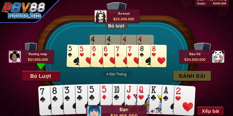 Game Bài PBV88 Tiến Lên Miền Nam