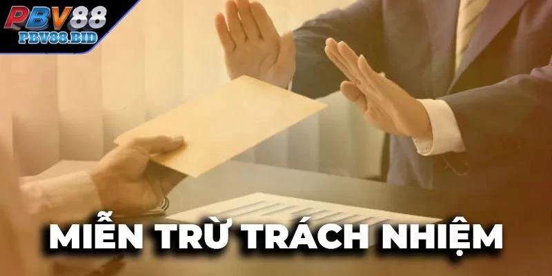 Tuyên bố Miễn Trừ Trách Nhiệm